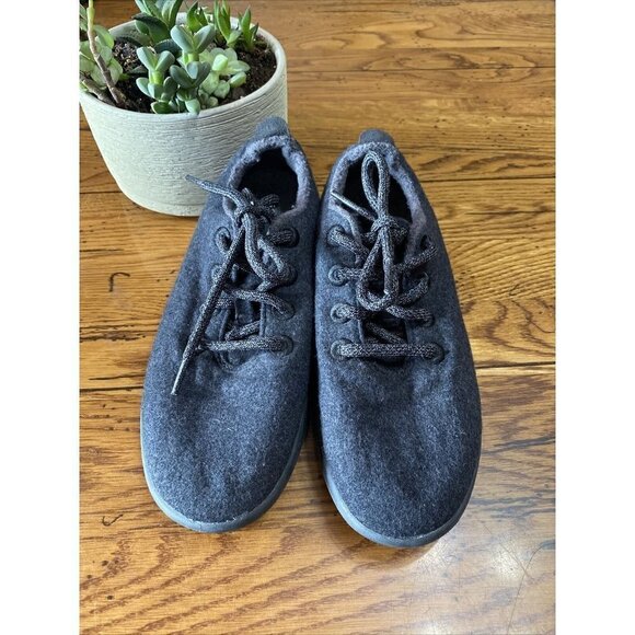 ALL BIRDS Wool Runners Gray Sz 7 Women Shoes Athletic Gray Black Shoes - Picture 2 of 7